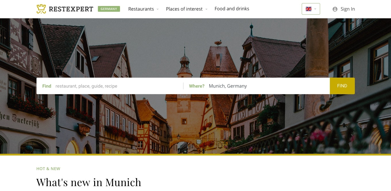 “RestExpert” – world of enthralling journey through gastronomic landmarks of Germany and Russia gallery image