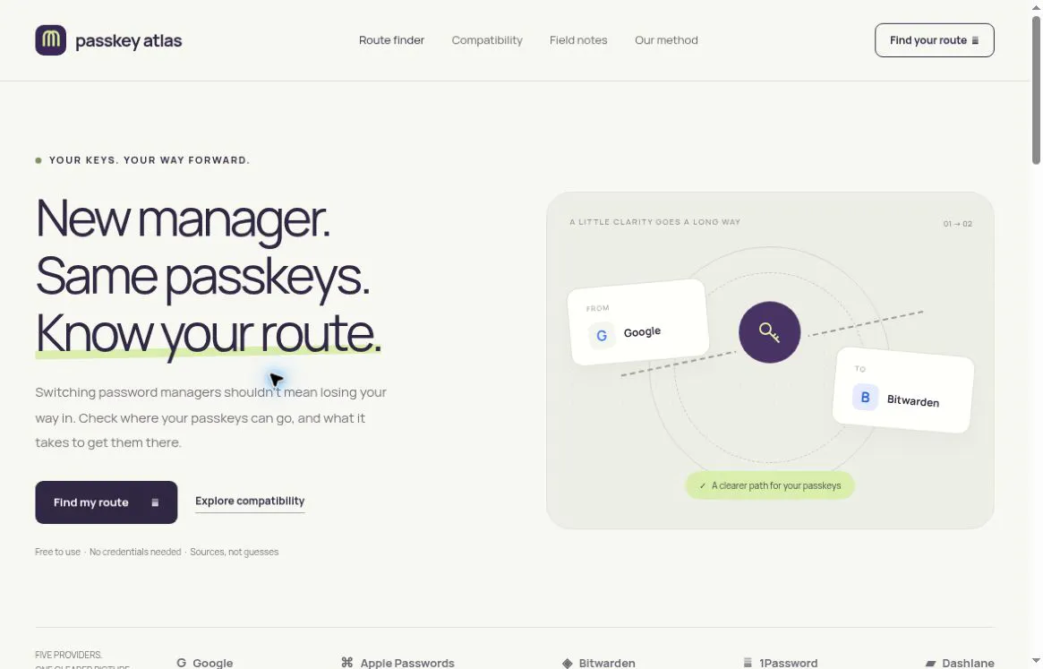 Passkey Atlas gallery image