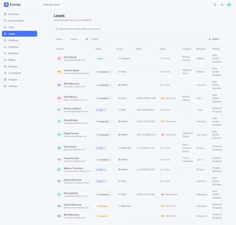 Evoriqa screenshot 3