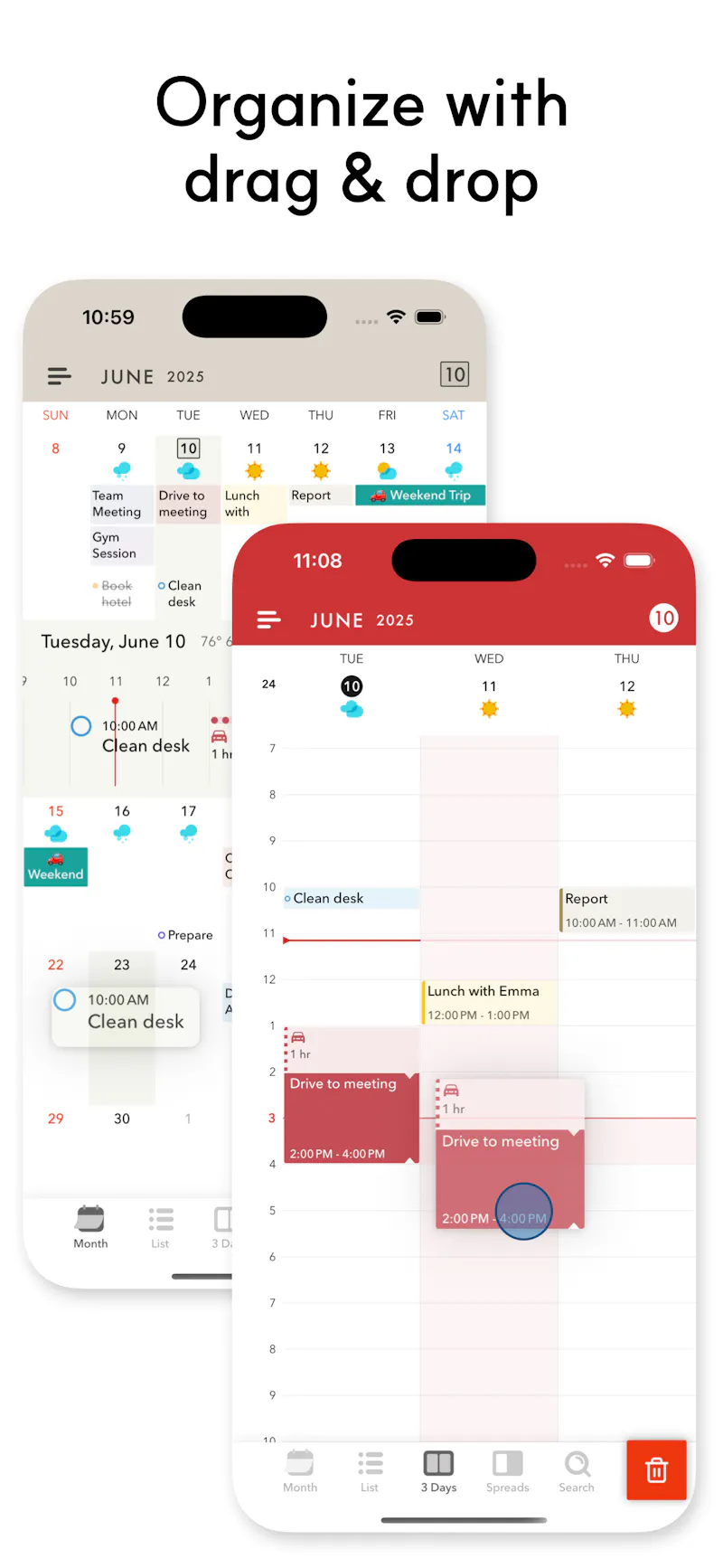 Across: Calendar, Your Way screenshot 3