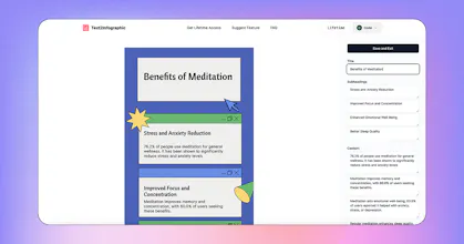 Text2Infographic gallery image