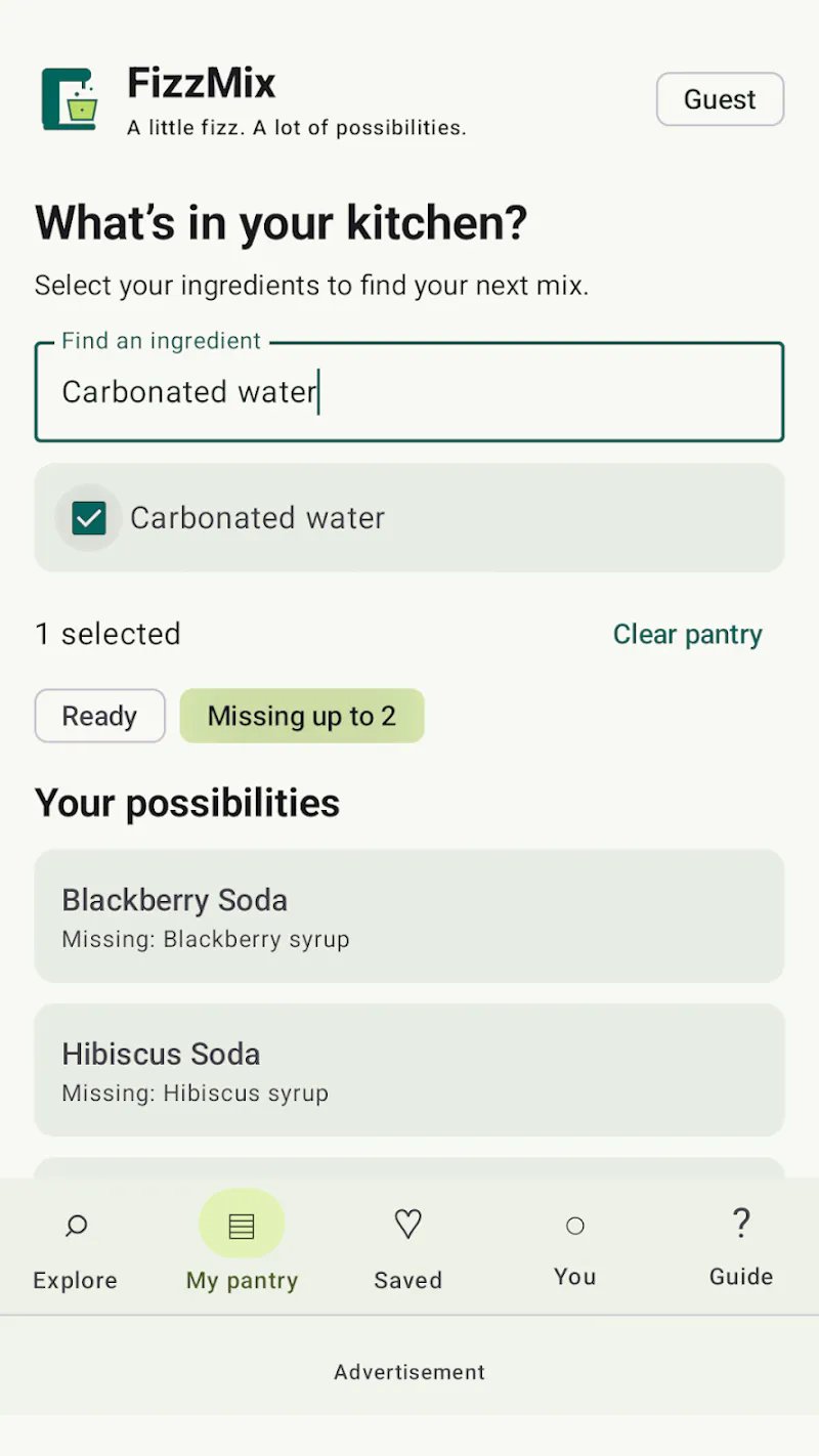 Fizzmix - Soda Maker Recipes Community screenshot 2