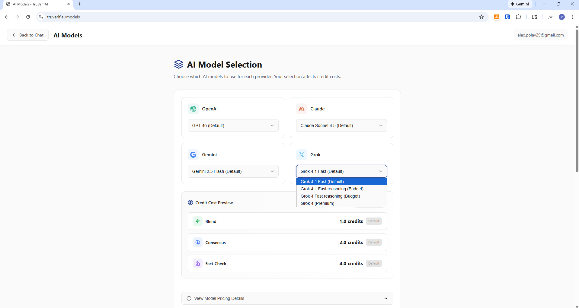 TruVerifAI - Screenshot 2 showing product features and functionality