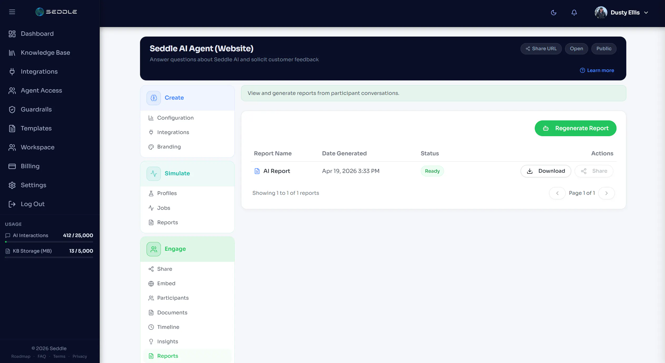 Seddle: Agents for Audience Engagement gallery image