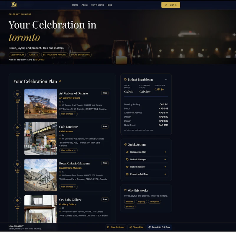 TripQuota screenshot 2