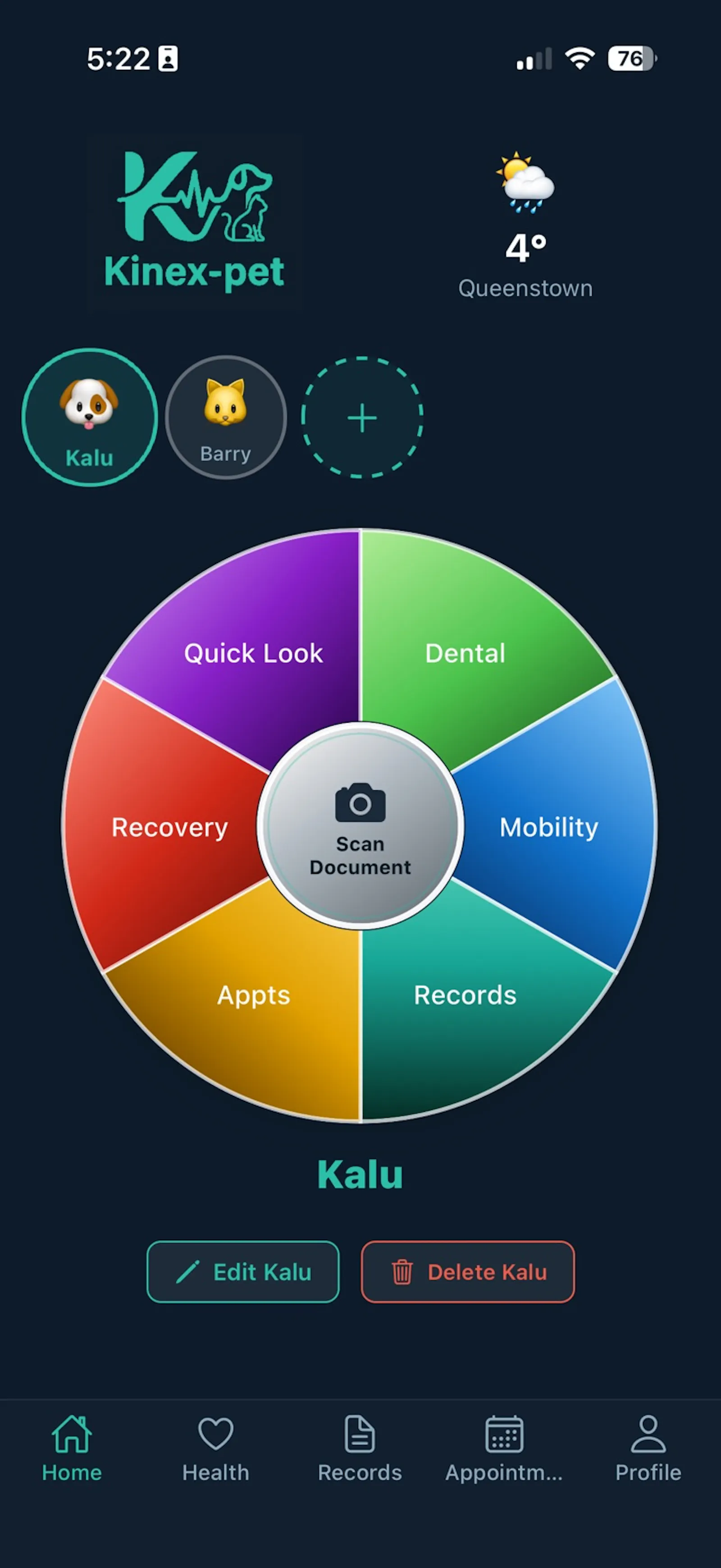 Kinex-pet screenshot 2