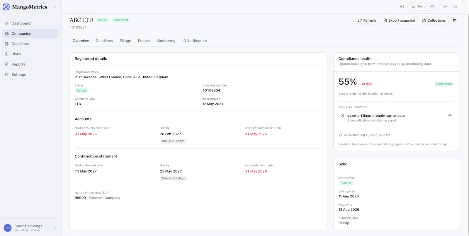 MangoMetrics screenshot 4