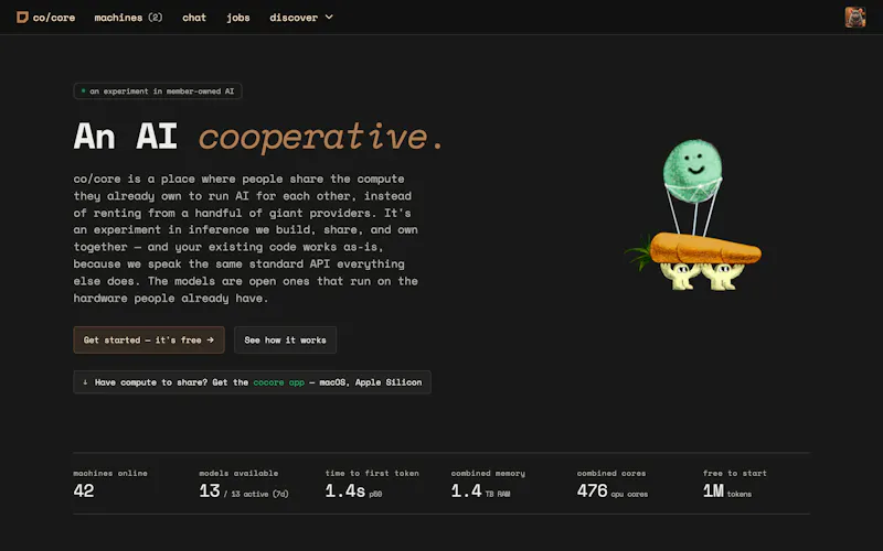 co/core screenshot 1