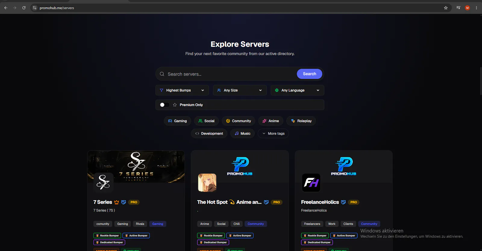 Promohub screenshot 2