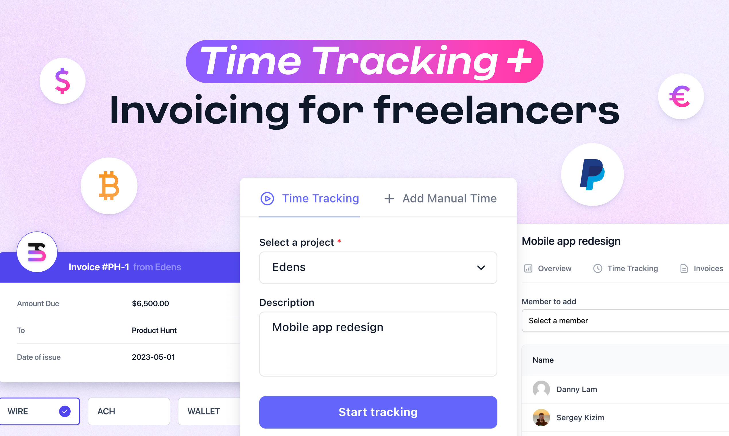 startuptile Edens-Bill your freelance work with ease