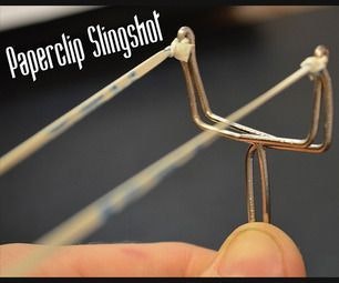 How to make a mini slingshot?