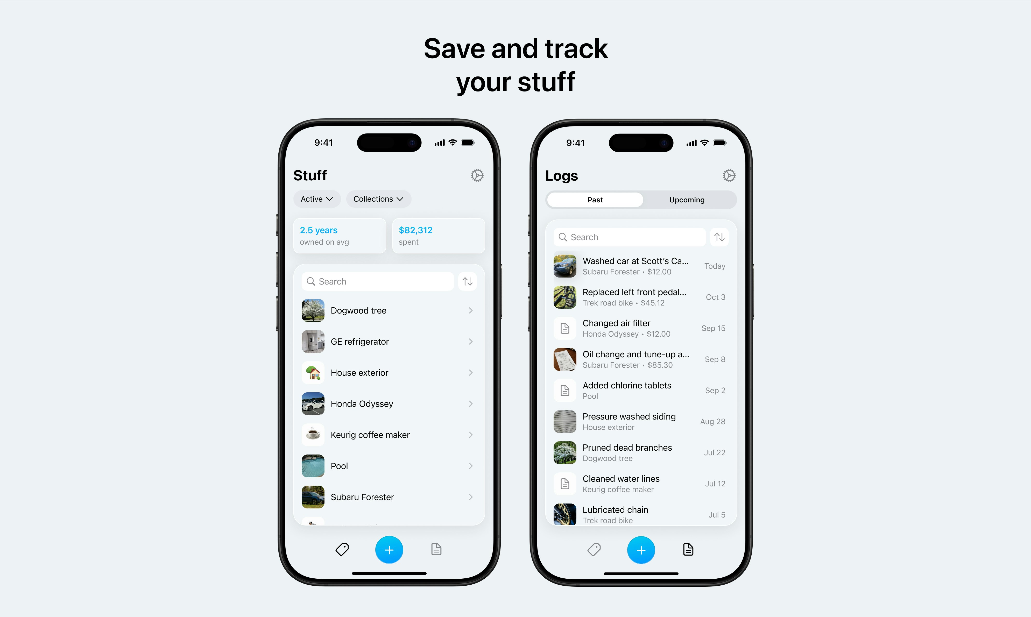 Média Application iOS Stublog - Suivre, organiser et rappeler les détails de vos affaires 2