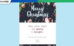 Merry Christmas Ecards by cloudHQ media 3