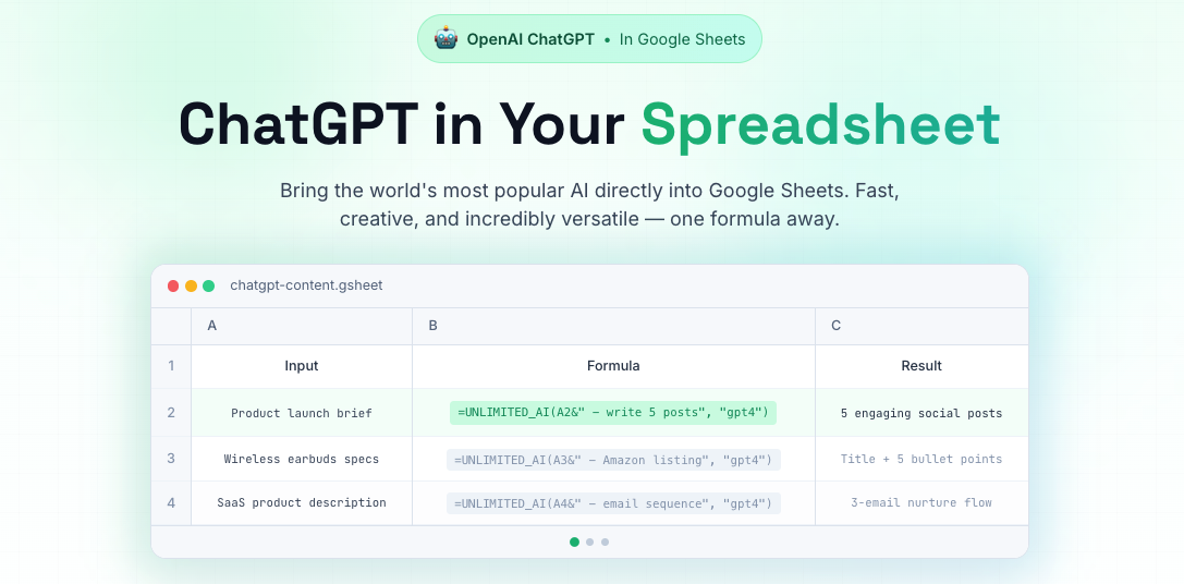Unlimited Sheets gallery image