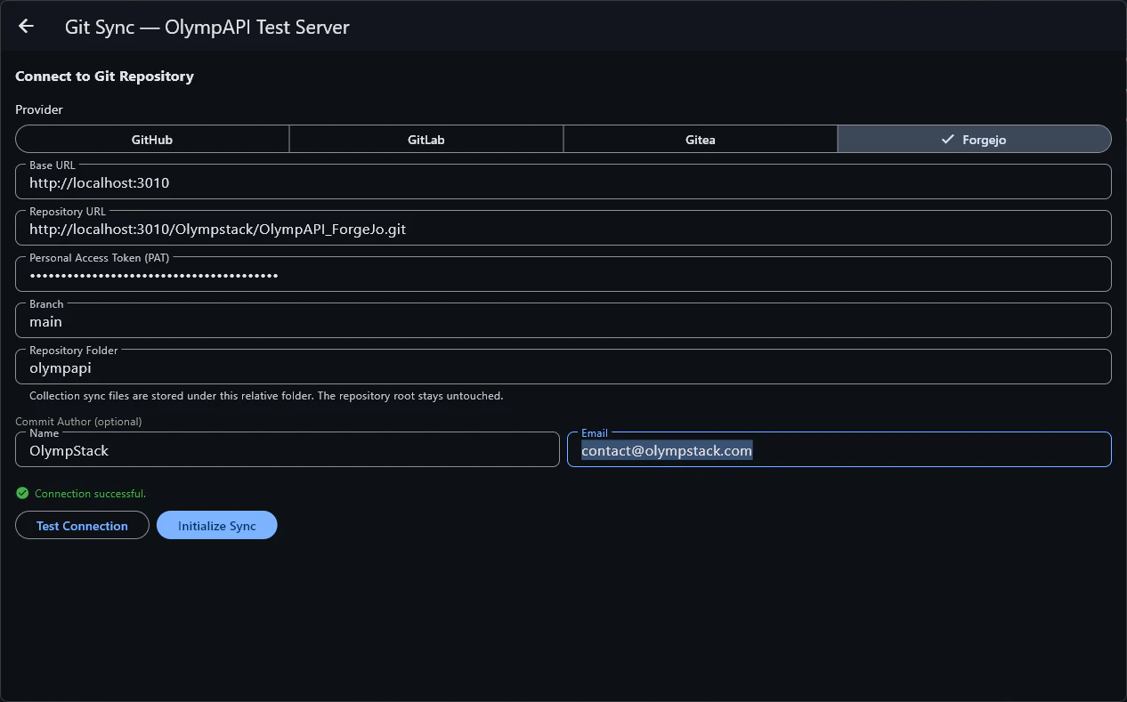 OlympAPI screenshot 1