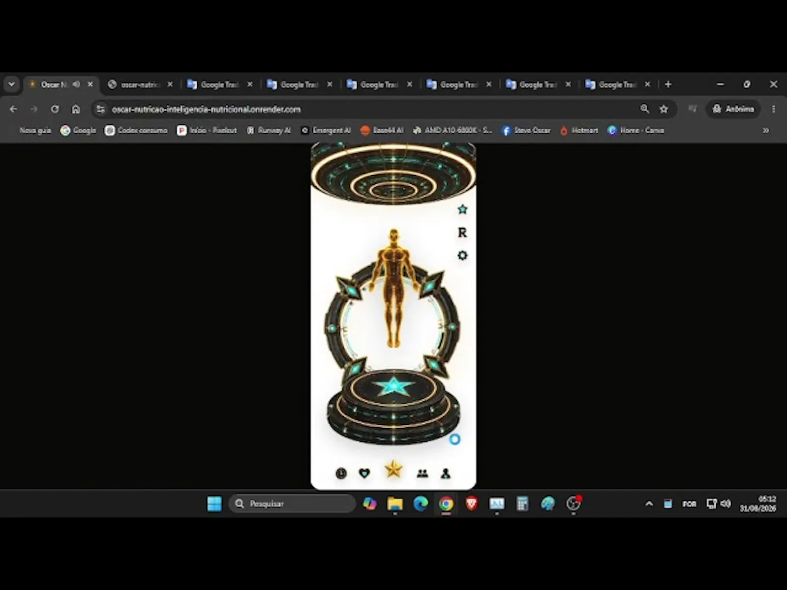 Oscar Nutrição screenshot 1 (video preview)