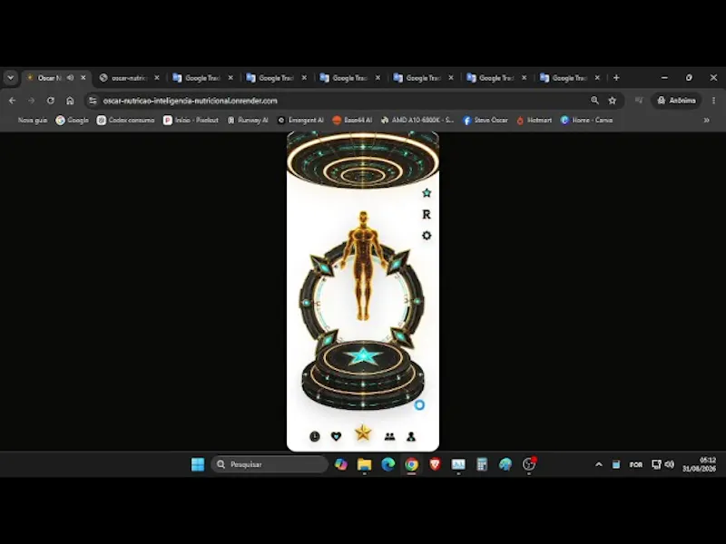 Oscar Nutrição screenshot 1 (video preview)