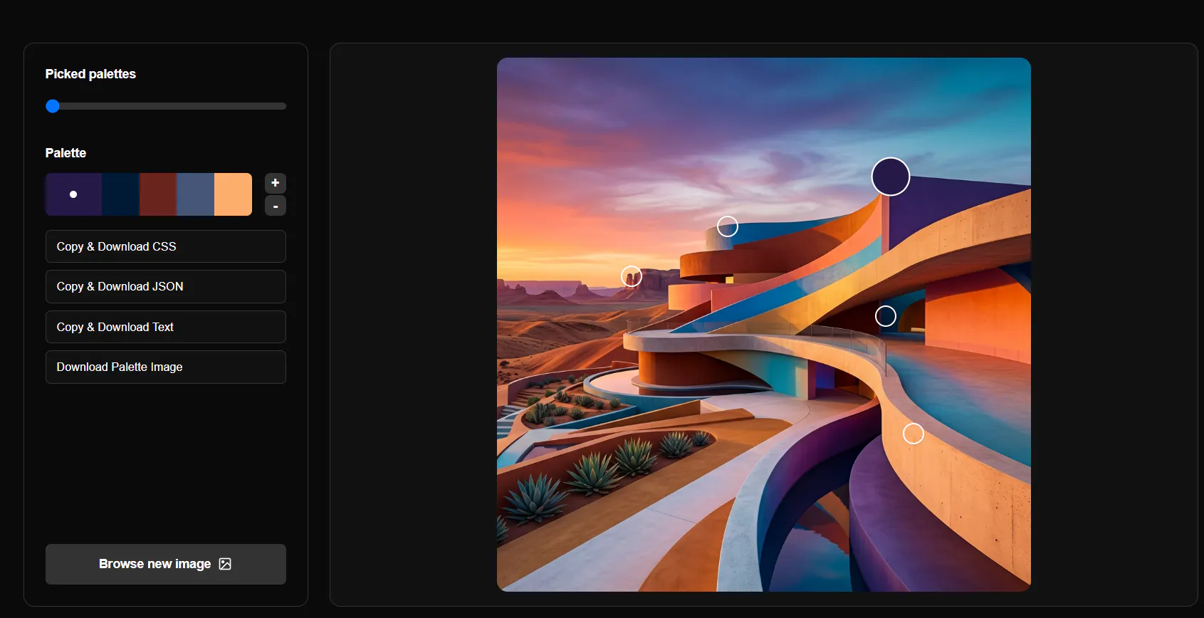 Online Palette Generator gallery image