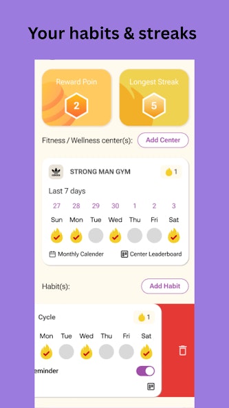 MyStreakBook gallery image