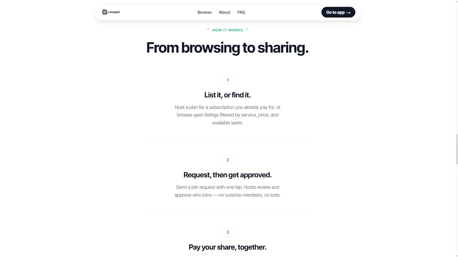 LetsSplit screenshot 4