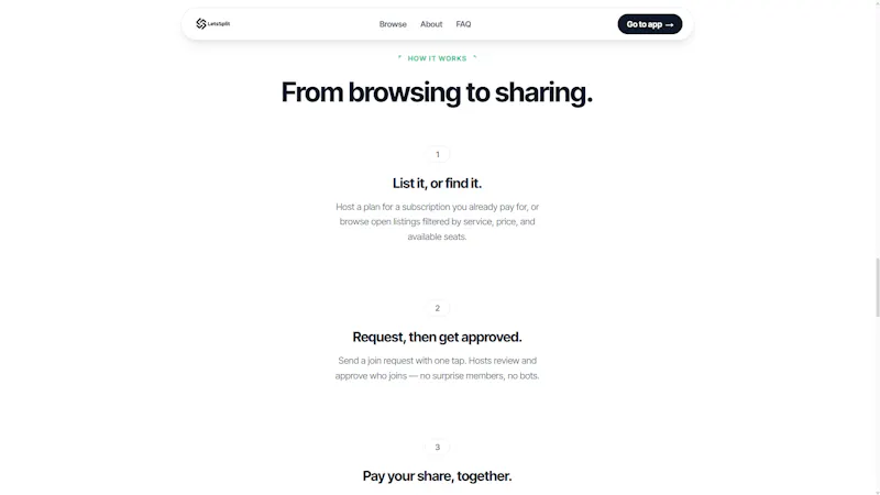 LetsSplit screenshot 4
