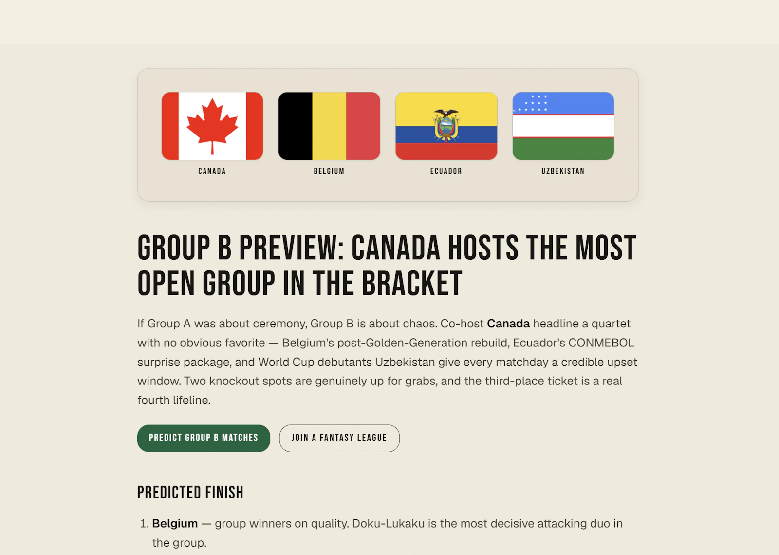 World Cup Fantasy screenshot 3