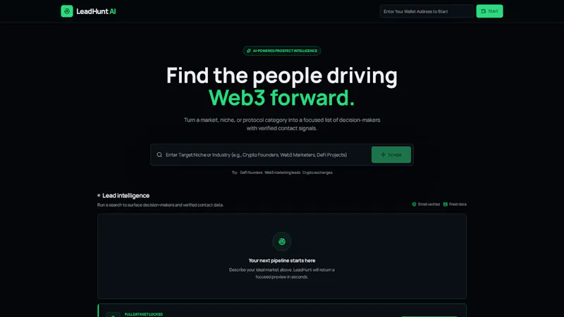 Leadhunt AI  screenshot 1