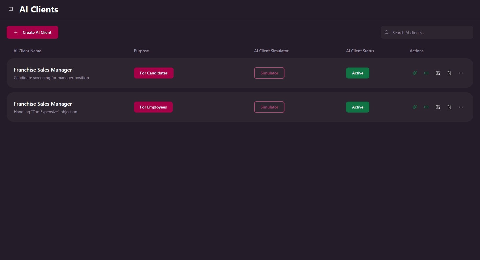 DARYN LAB AI for rehearsals - Screenshot 2 showing product features and functionality