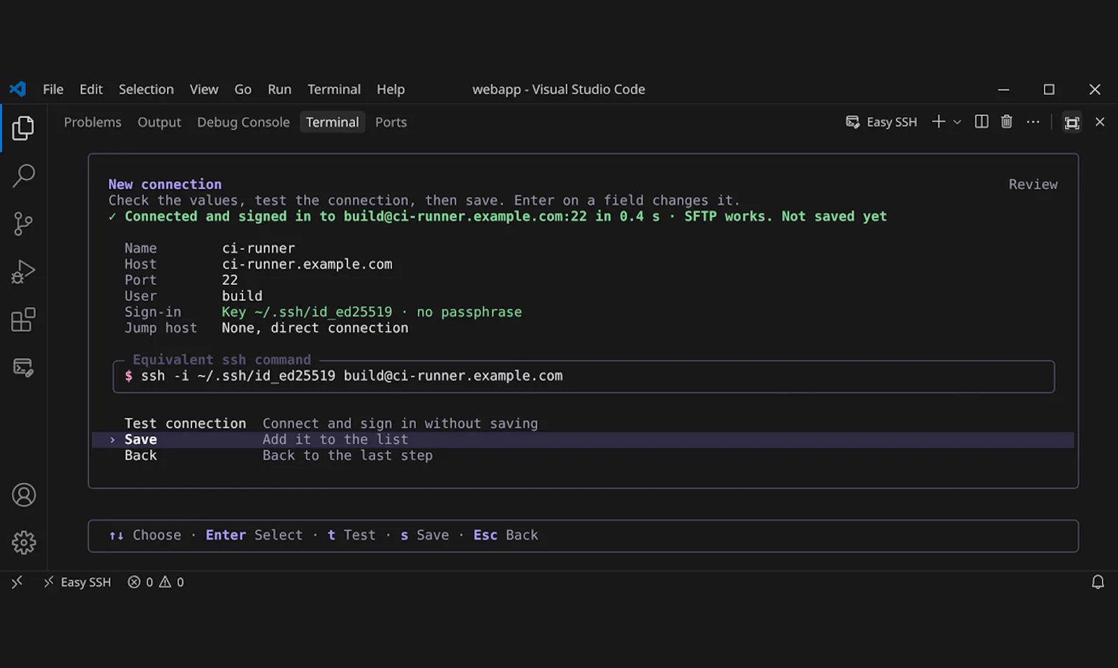 Easy SSH screenshot 3