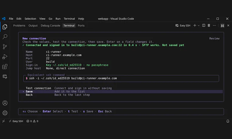 Easy SSH screenshot 3
