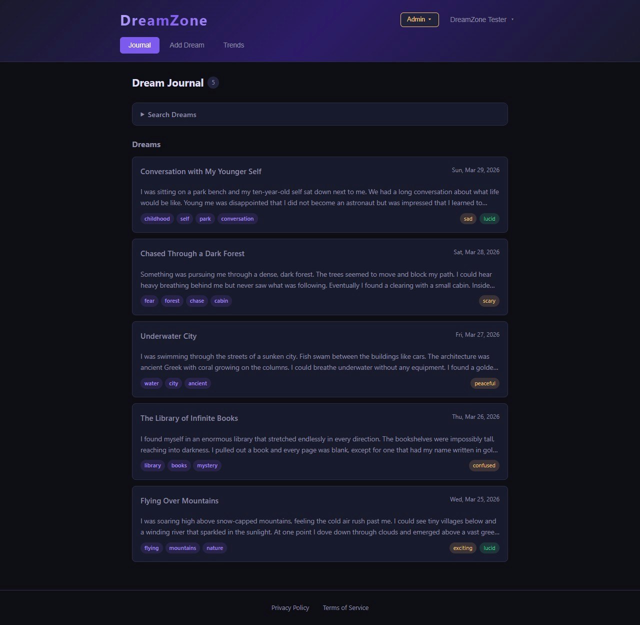 DreamZone gallery image