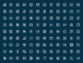 Linea iOS icons gallery image