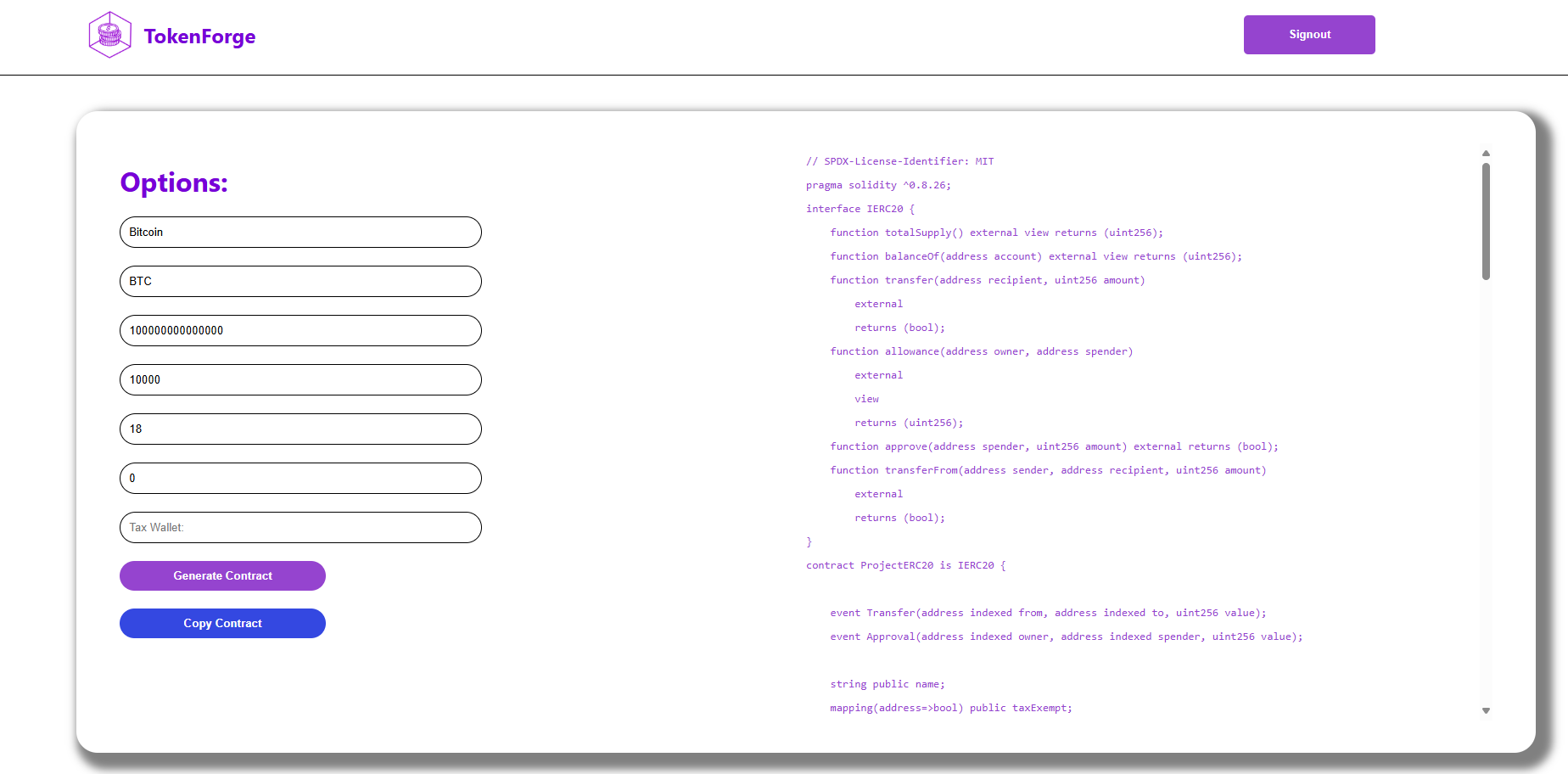 Token Forge gallery image