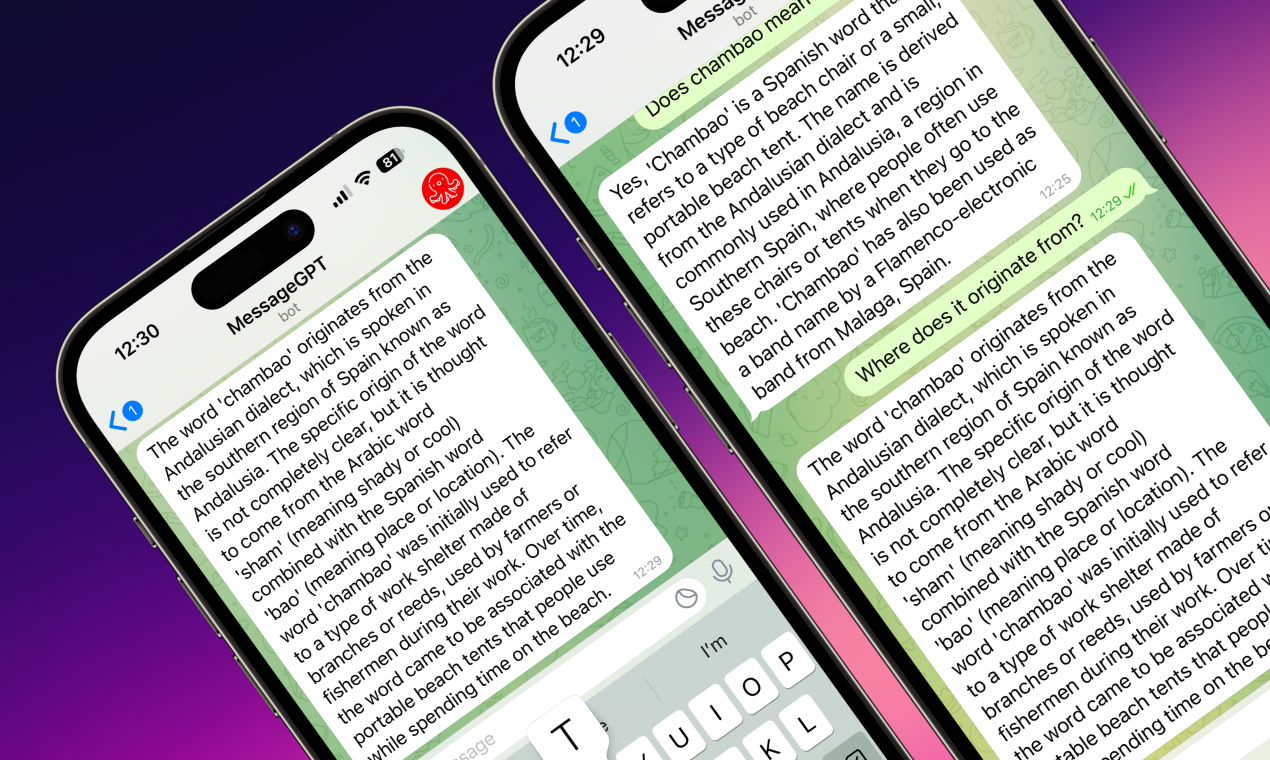 消息GPT - whatsapp＆Telegram中的chatgpt media 1