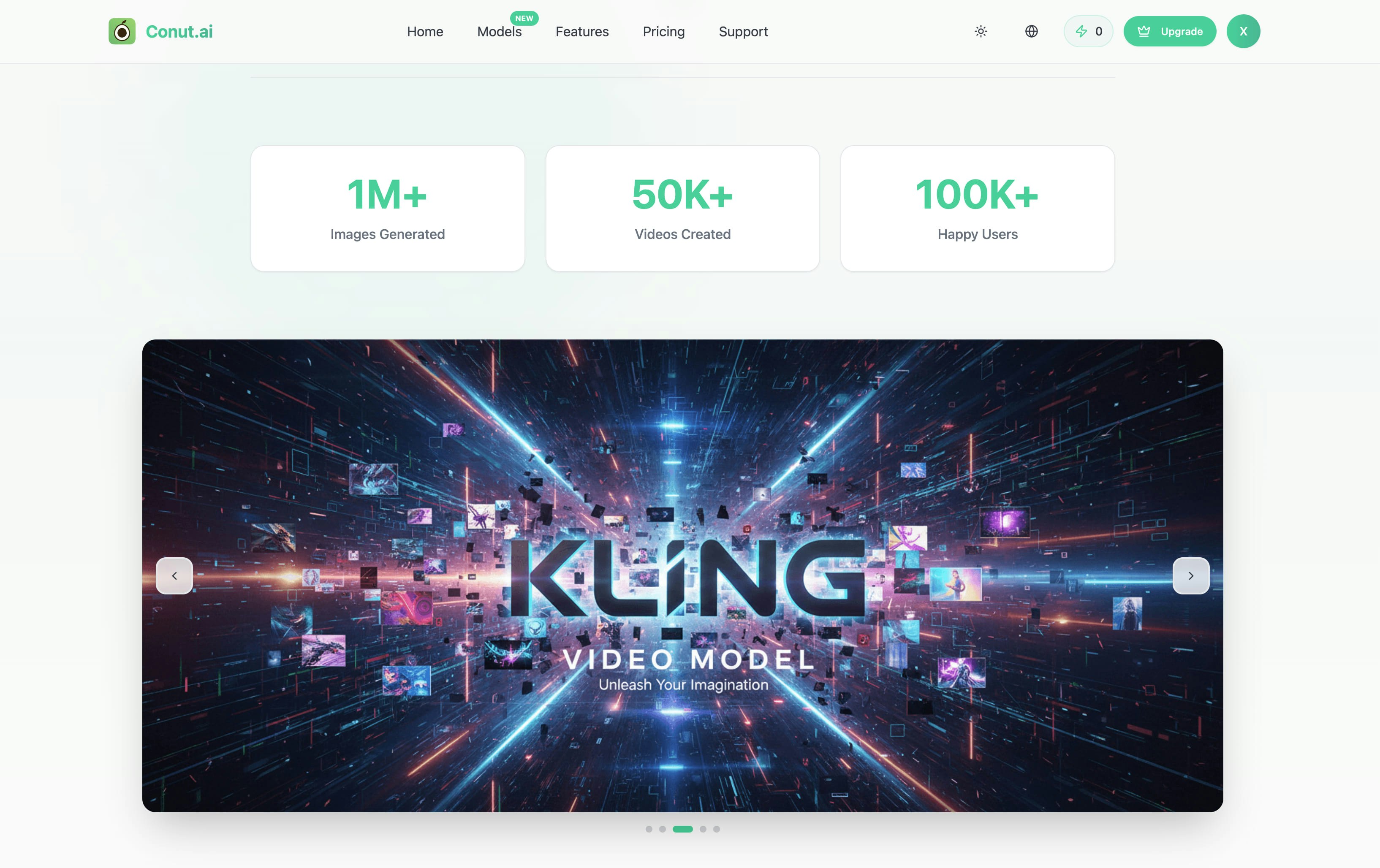 Conut — Creative workflow for AI content gallery image