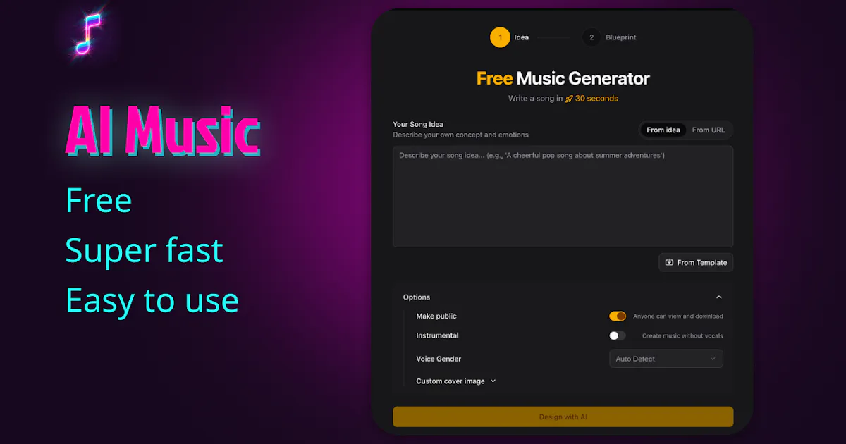 Free AI Music Generator by Next Music