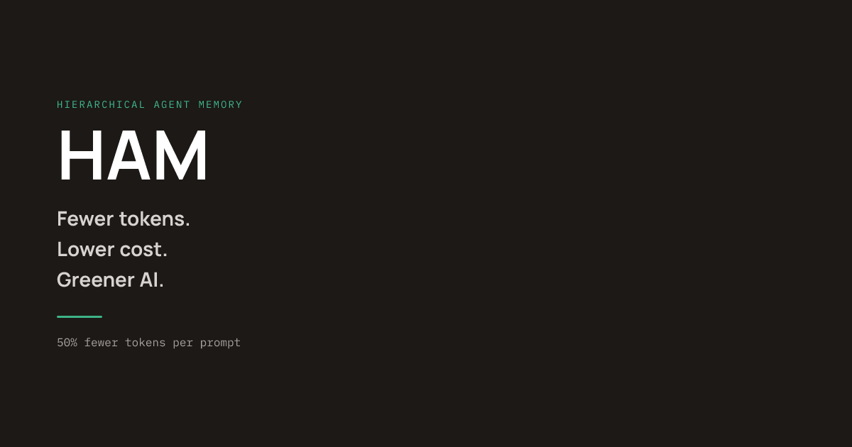 HAM — Hierarchical Agent Memory gallery image