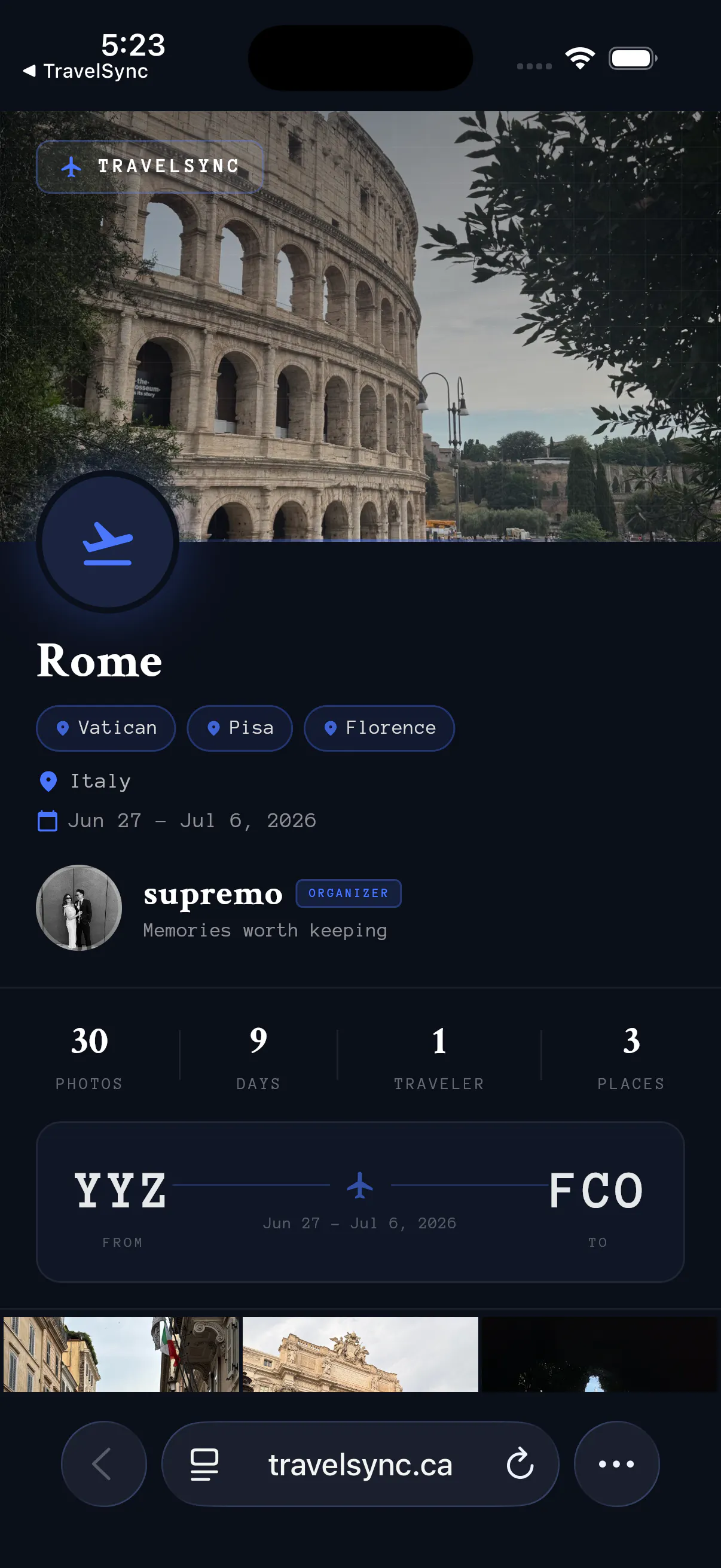 TravelSync gallery image
