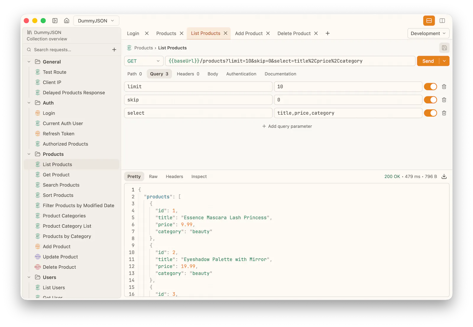Probe screenshot 3