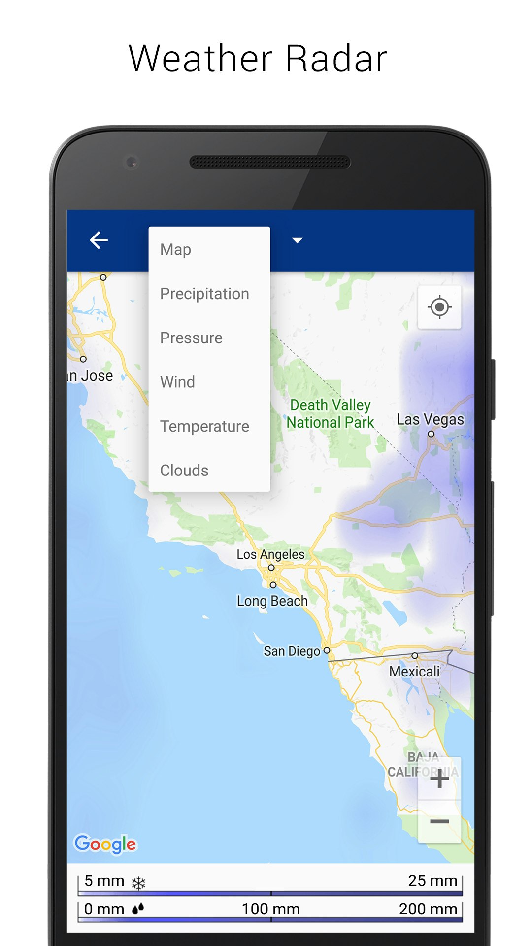 Transparent clock & weather gallery image