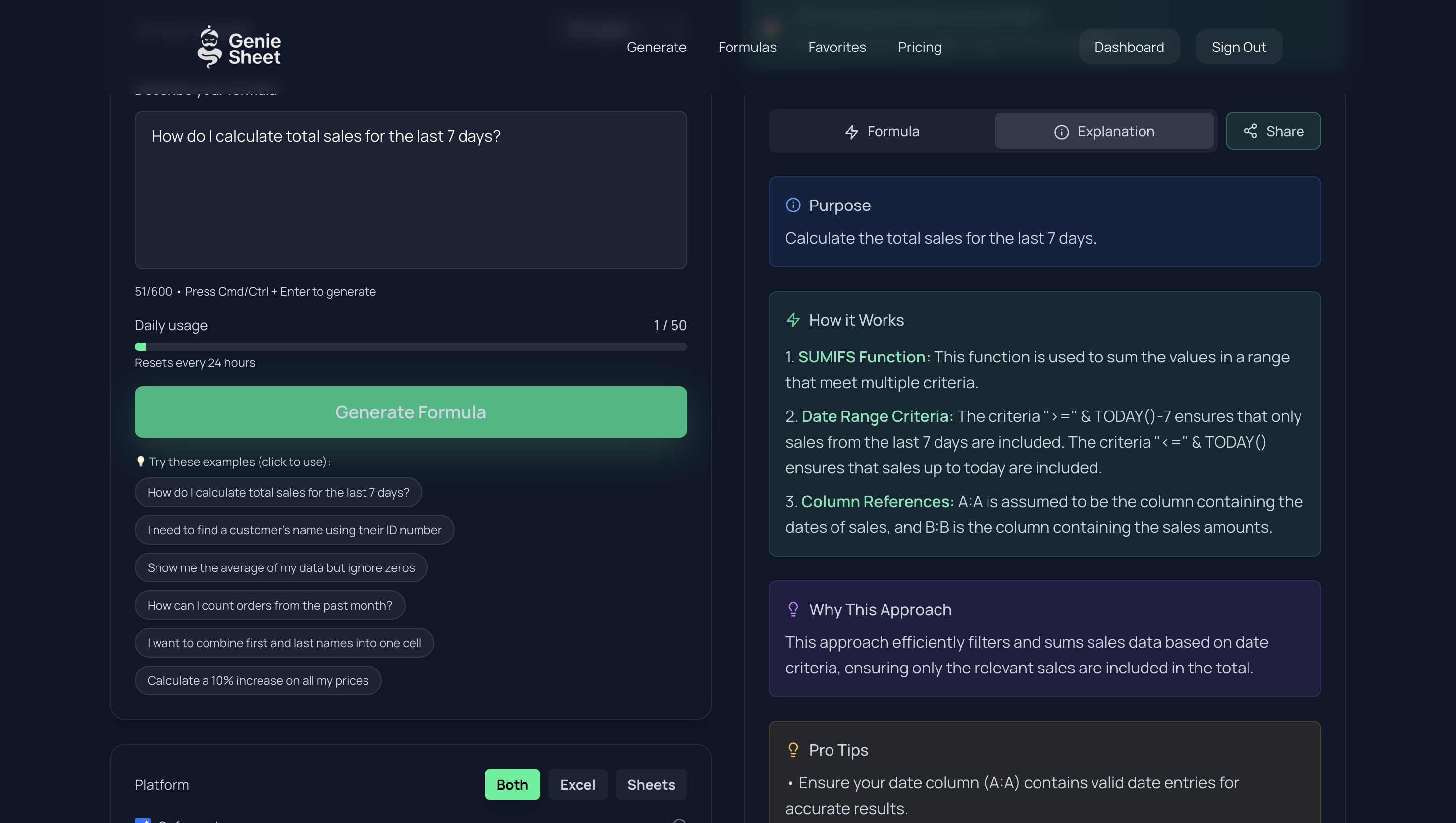 GenieSheet gallery image