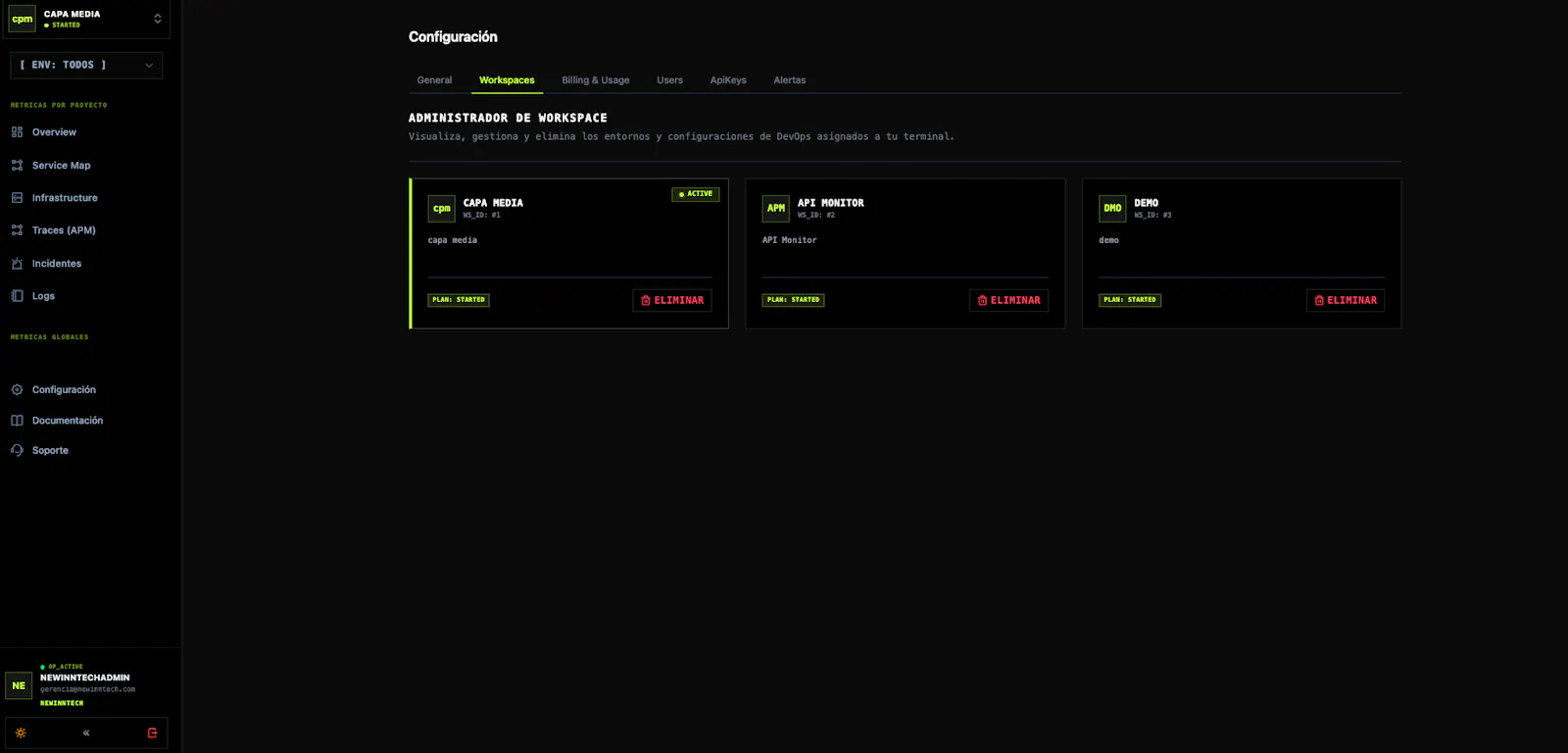 APi Monitor - New Inntech screenshot 3