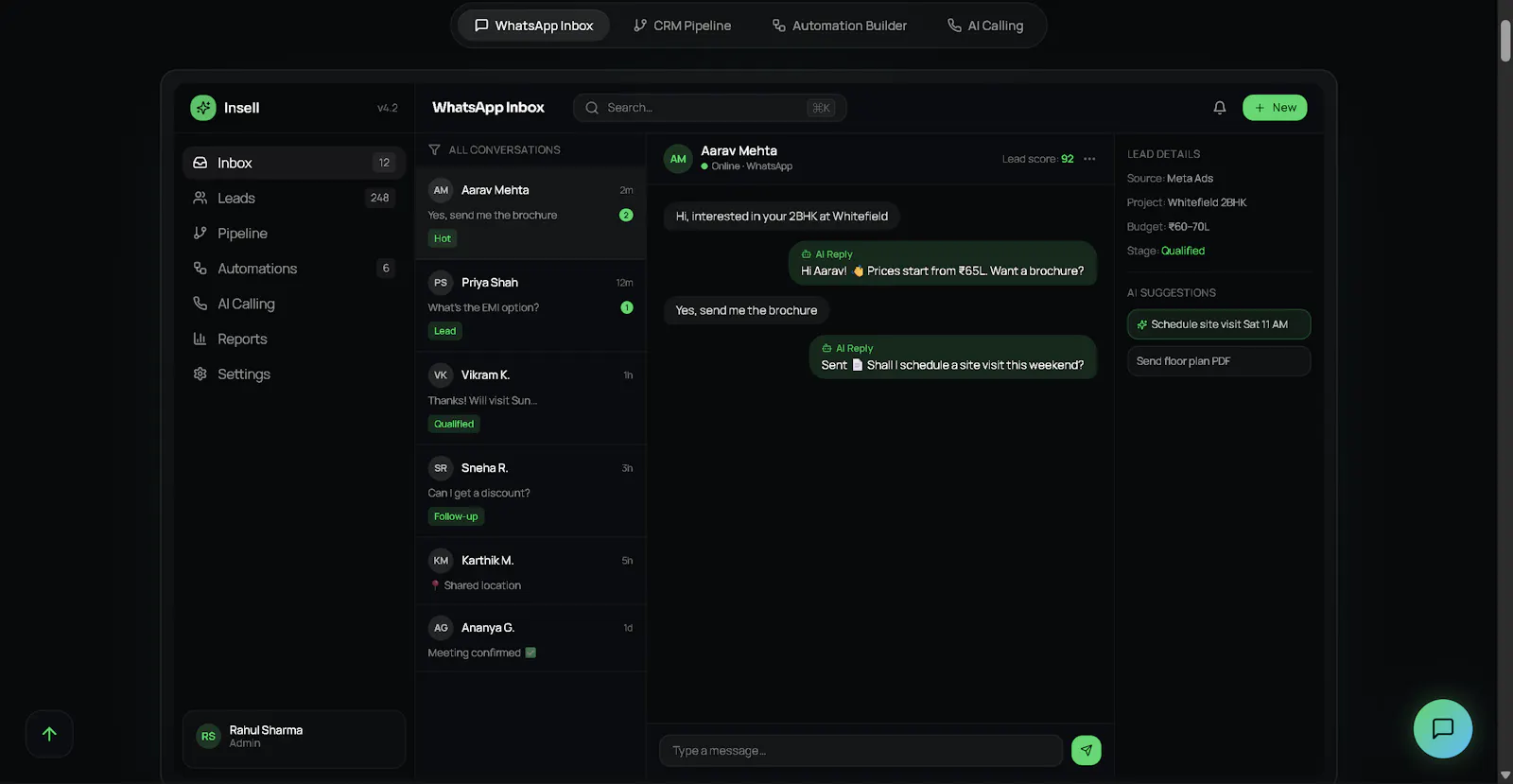 Insell screenshot 2