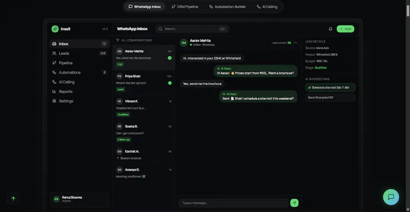 Insell screenshot 2