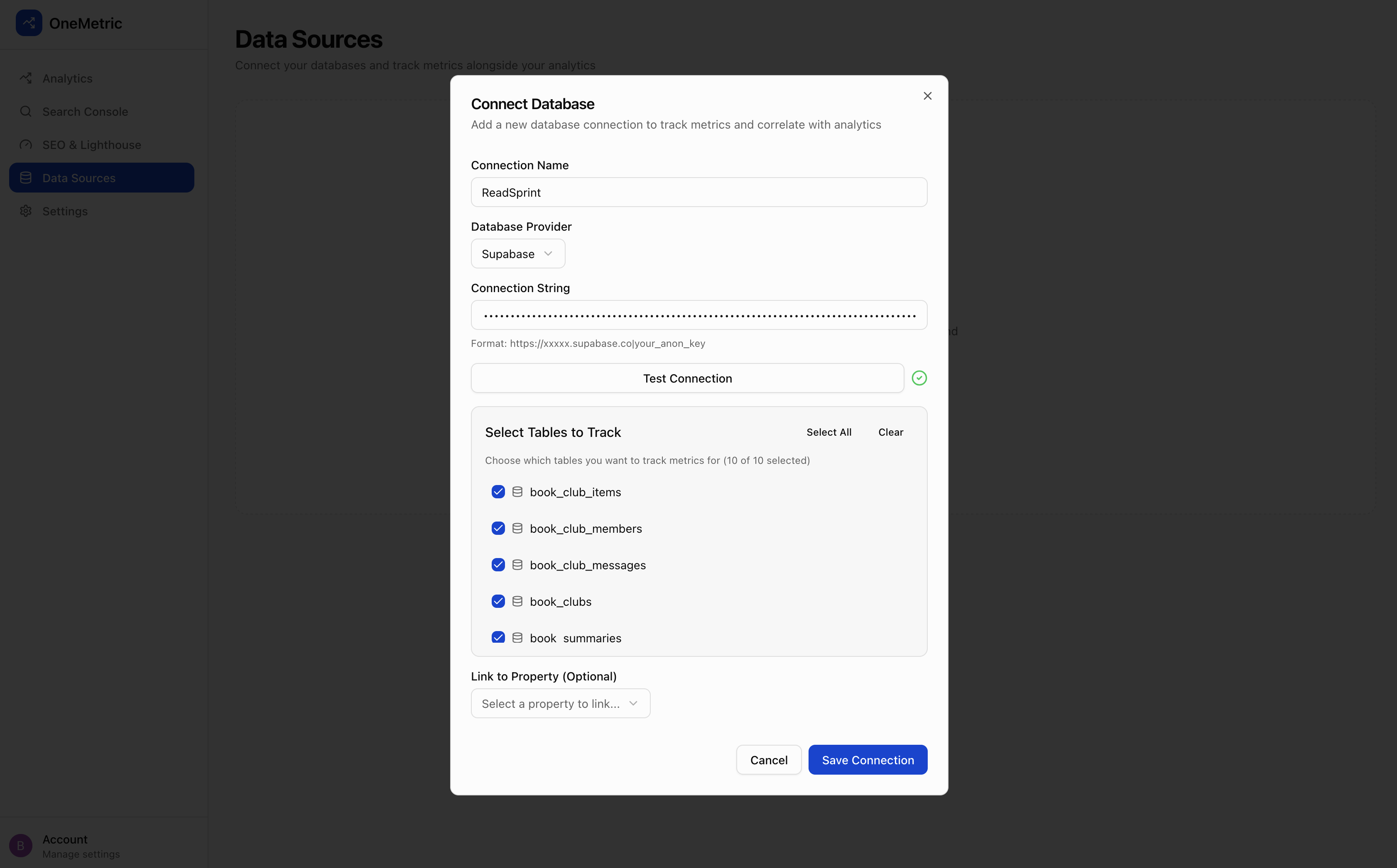 OneMetric gallery image