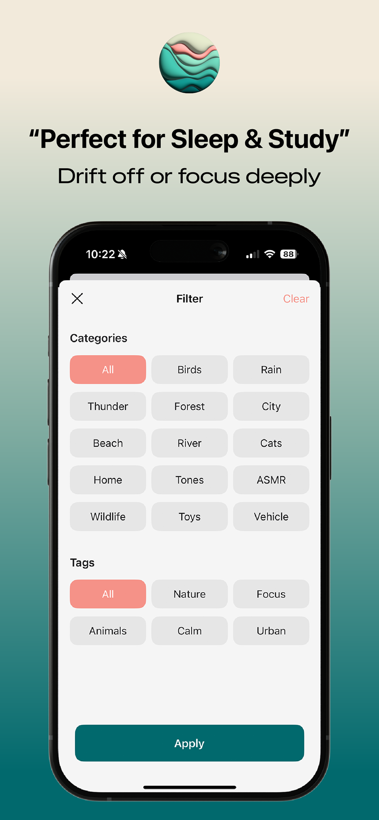 Nava – Ambient Sounds iOS App - Screenshot 5 preview