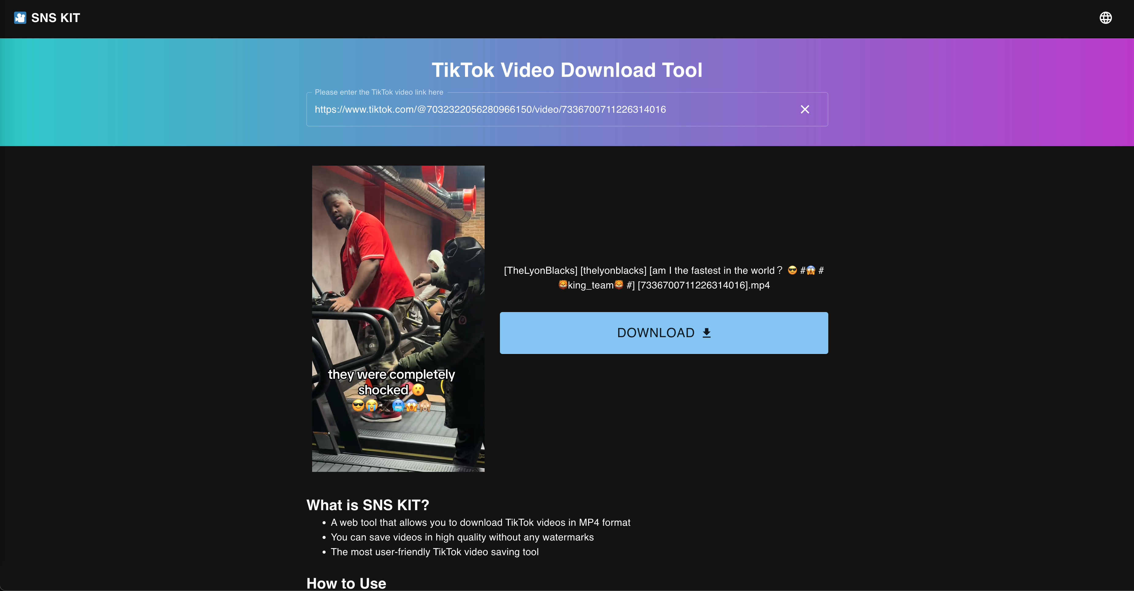 SNS KIT gallery image