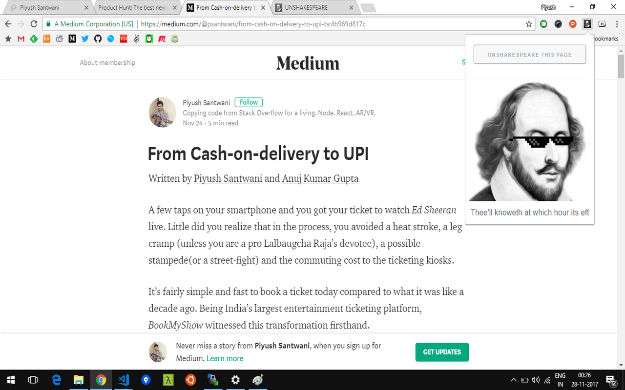 UNSHAKESPEARE gallery image