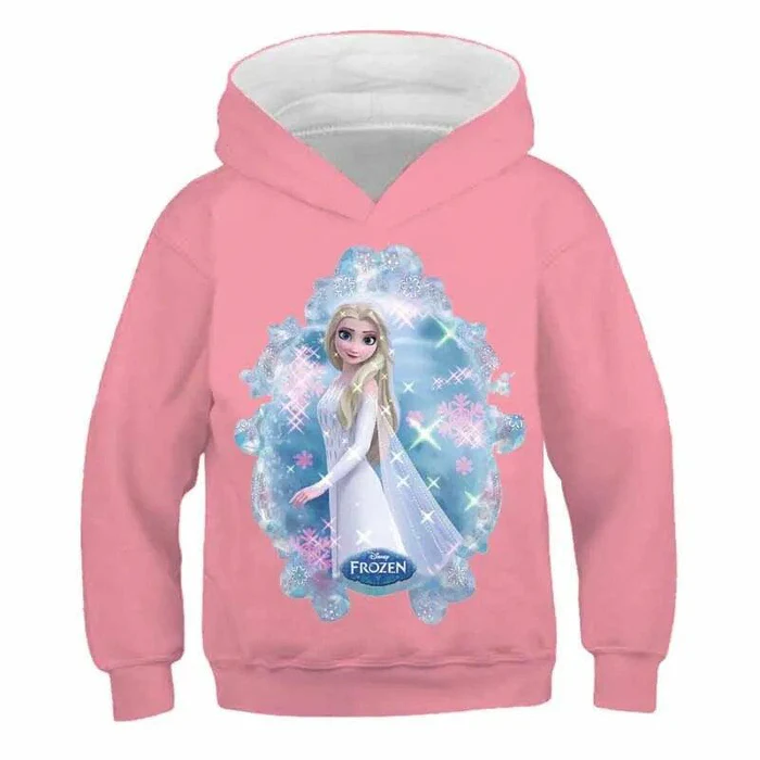 Trendy Long Sleeve Hoodie Featuring Elsa gallery image