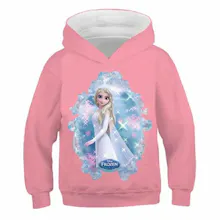 Trendy Long Sleeve Hoodie Featuring Elsa gallery image